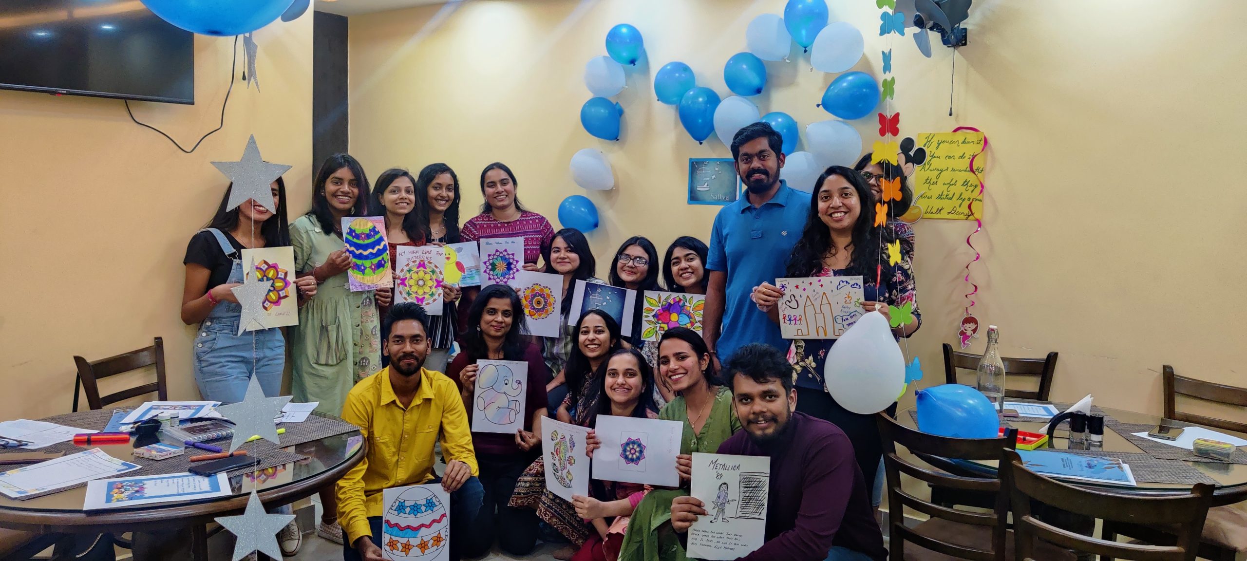 Art and Creativity Activities at Sattva
