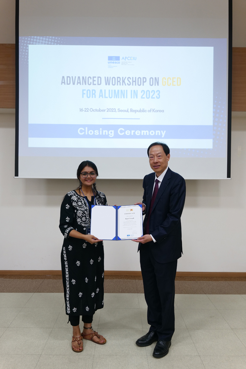 Advanced Workshop on GCED, Seoul